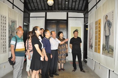 翰墨丹心，百年榮光——榮巷書畫展獻(xiàn)禮建黨百年盛典
